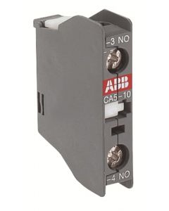 ABB FRONT MOUNTED AUX CONTACT 1NO CA5-10 1SBN010010R1010 (for A9-A110/AF09-AF96 contactors) same as ABBCON1007