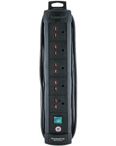 Brennenstuhl Extension Socket 5 Way 13A Plug Universal Socket With On/Off Switch