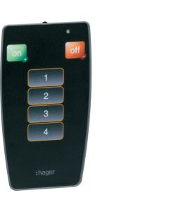 HAGER REMOTE CONTROL FOR OVERRIDE EE808