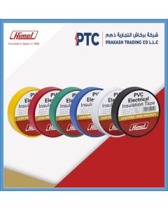 HIMEL INSULATION TAPE RED HHEET0151910R (0.15MM THICK/ 19MM WIDTH / 10M LENGTH)