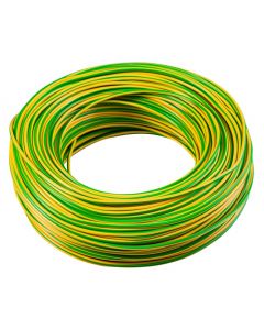 Copper Plus 16.0Mmx1C/Yellow Green Single Wire
