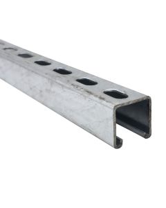 SLOTTED CHANNEL  41*41 1.50MM PREGALV 3ML